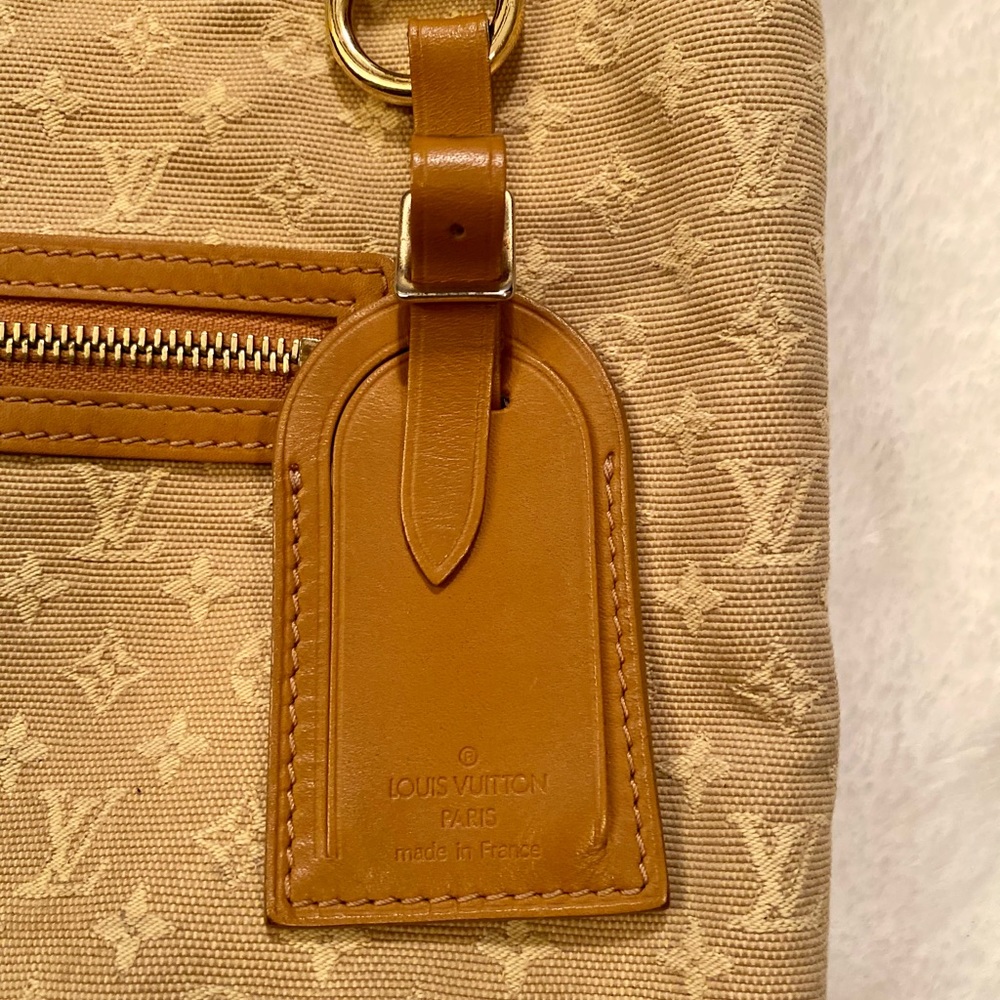Louis Vuitton Beige Monogram Mini Lin Lucille GM - Picture 3 of 14
